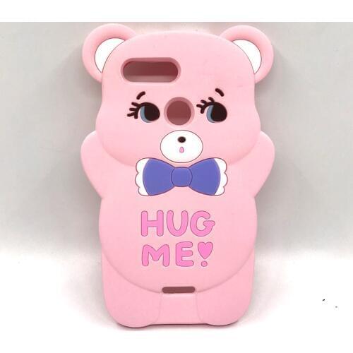 Cute Bear 3D Cartoon Case For Xiaomi Redmi 6 6A Phone Case For Xiomi Redmi6 Redmi 6 A Silicone Back Cover 5.45 inch