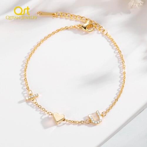 Customized Name Bracelet Zircon Bracelet Stainless Steel Bracelet Personalized Jewelry Name Bracelets For Couple Bracelet