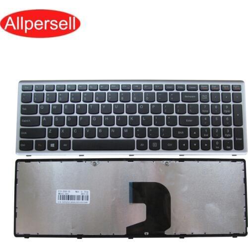Laptop keyboard For Lenovo Z500 Z500G Z500A Brand New US Silver border