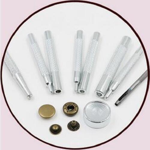 Arts Crafts Metal Press Pliers Tools+40X Snap Buttons(mixed 655/633/831/201) Fasteners Press Stud for handmade DIY Sewing Wh