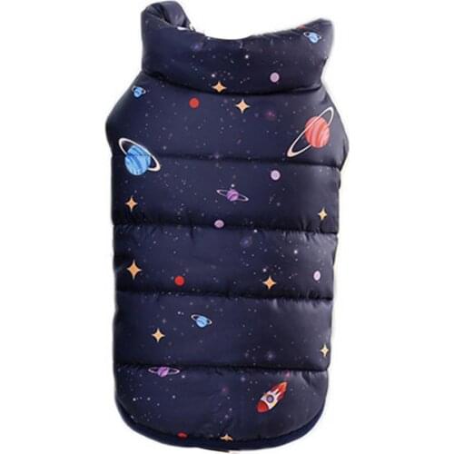 Dress-up Button Closure Dog Sleeveless Thicken Tops Pet Accessories