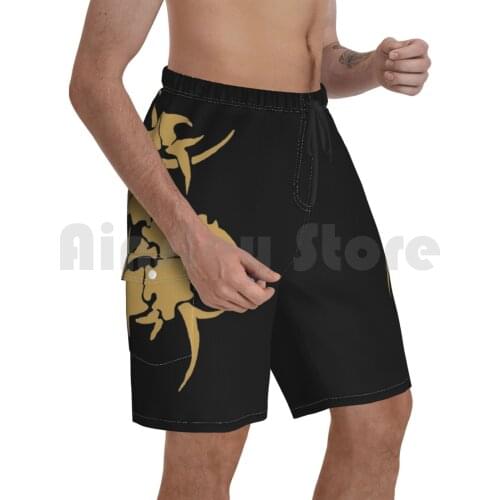 Sepultura Beach Shorts Men Beach Pants Swim Trunks Sepultura Sepultura Band Music Derrick Green