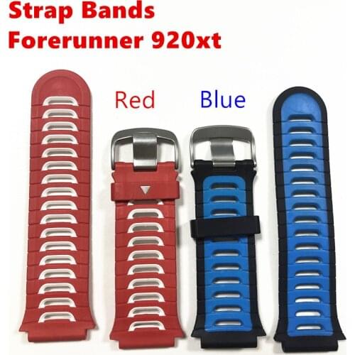 Original Garmin Replacement Watch Strap Band For Forerunner 920XT RED /Blue Adjustable Repair parts