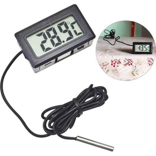 Hot Sale Durable Mini LCD Digital Aquarium Thermometer Temperature Measurement Tool with Probe Pet Supplies