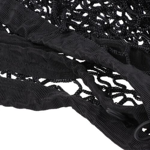 100x70cm Universal Car Luggage Storage Cargo Organizer Nylon Elastic Mesh Net w/4 Hooks N0HF