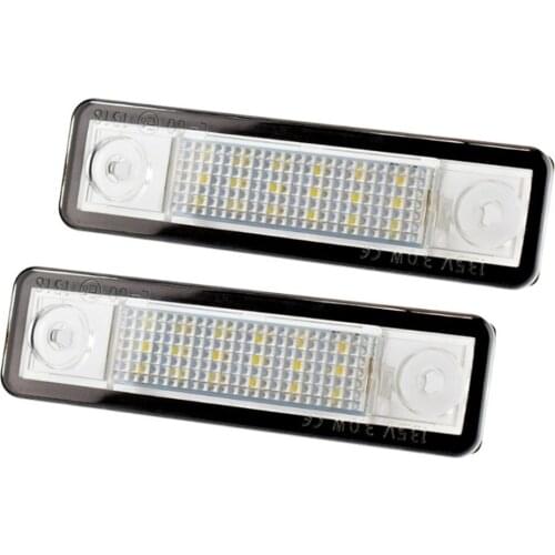 2pcs/set License Plate Light Lamp Housing Parking Light Car Modification Part For Astra G Astra F Corsa B Zafira A