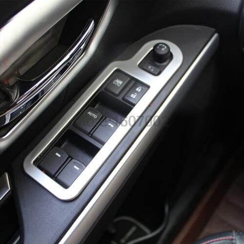 For Suzuki Sx4 S-Cross Crossover 2014-2016 Second Generation ABS Matte Inner Door Handle Bowl Cup Cover Trim Car Stickers 4pcs