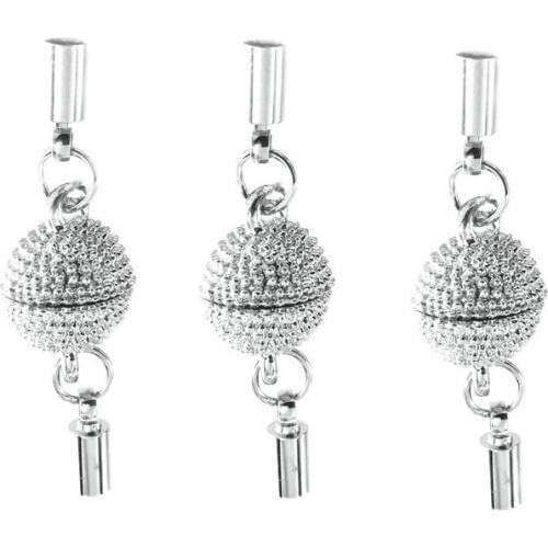 5pcs/Lot Magnet Buckle Inner diameter 3mm bracelet necklace connection body jewelry accessories