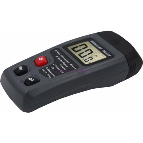 20pcs 0-99.9% Two Pins Digital Wood Moisture Meter Wood Humidity Tester Hygrometer Timber Damp Detector Large LCD Display