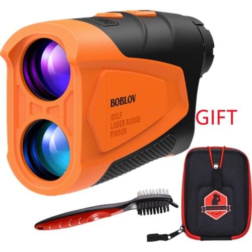 BOBLOV Golf Rangefinder Mini Laser Rangefinders Slope Sport Laser Measure Distance Meter Golf Range finder Case for Hunt
