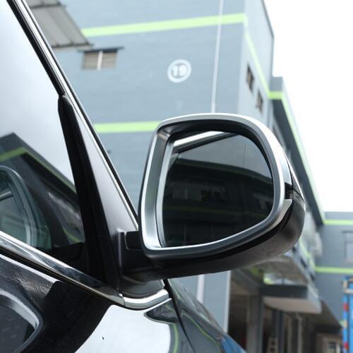 For BMW X5 f15 X6 f16 Car-Styling ABS Side Rearview Mirror Cover Frame Trim Stickers Accessories 2014-2017