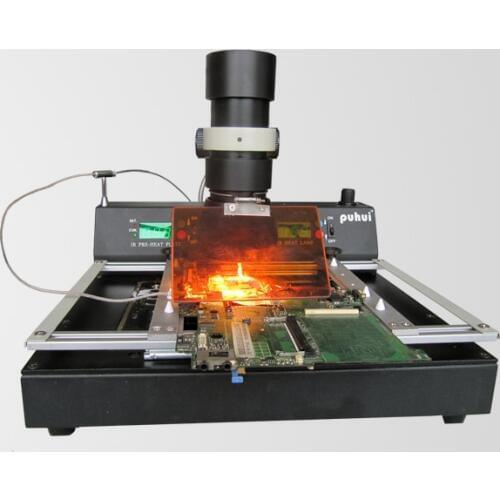 PUHUI T-870A BGA IRDA Welder T870A Infrared Soldering Reflow Oven T 870A IR Rework Station