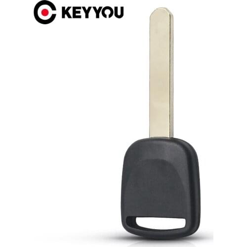 KEYYOU 30X Transponder Remote Car Key Case Shell For Honda CR-V XR-V Accord Civic Jade with Chip Groove Key Fob Replacement