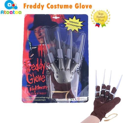 [Best] 1Pcs Toy Swords Personal Freddy Glove Claws Halloween Fancy Costume Props Party Favors Supplies Accessories Toy Gifts