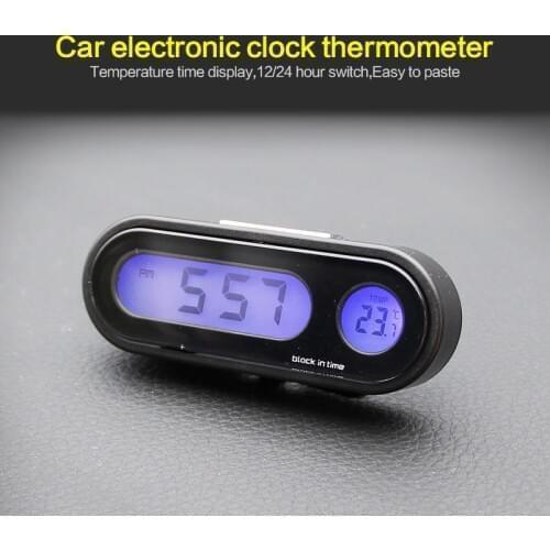 Small Portable Digital Travel Alarm Clock Automotive Electronic Stopwatch USA