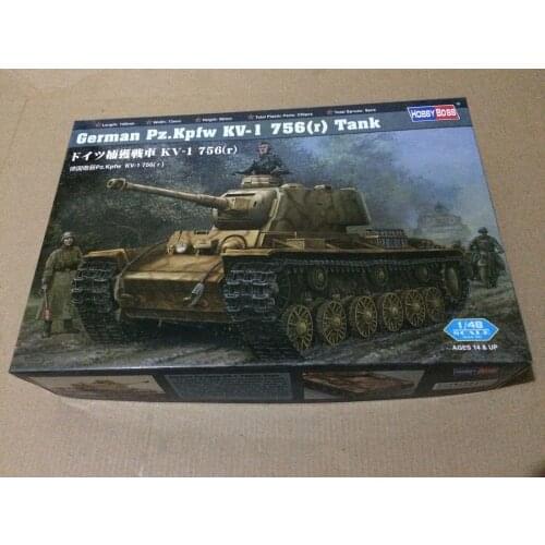 Hobbyboss 84818 1/48 German Pz.Kpfw KV-1 756(r) tank Assembly Kit