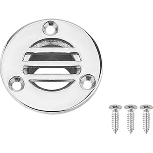 Deck Floor Drain with Screw Marine Grade 316 Stainless Steel Boat Yacht 25mm
