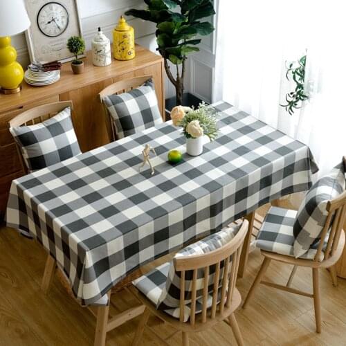 Table Cloth for Modern Rectangular Table Household Items Kitchen Ornaments Linen Tablecloth Wedding Table Decoration for Parties