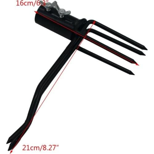 Weed Puller Durable Weeder Hand Tool Handle Garden Weeding Tool with 4 Claws Hand Weed Hound Weed Puller for Dandelion R7UB