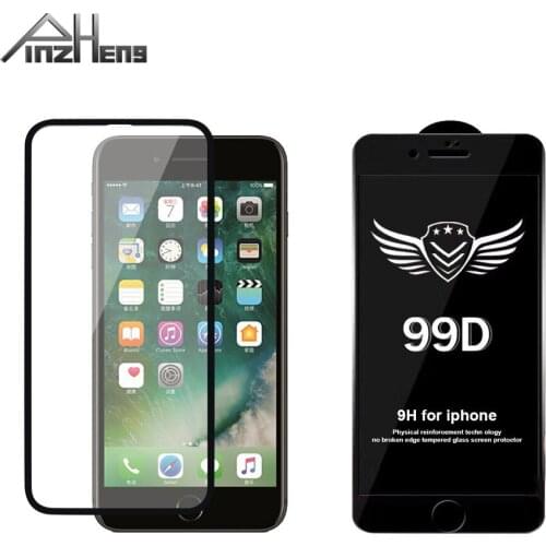 99D Full Cover Tempered Glass For iPhone 7 8 Plus X Xs Max XR Glass For iPhone X Xs Max XR 7 8 Plus Glasses Protector Film
