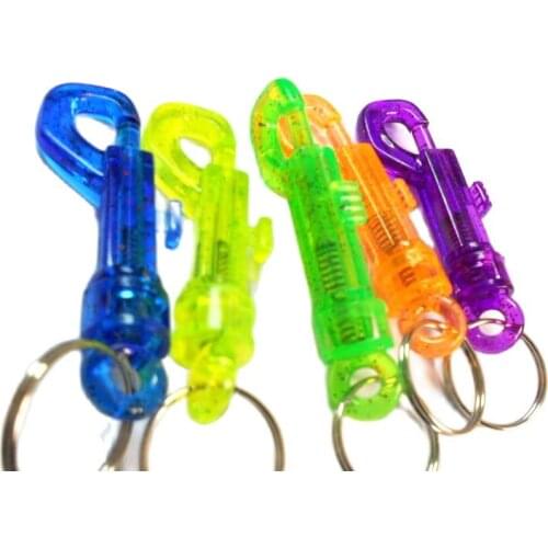 2 pc 72mm SWIVEL CLIP SNAP Hook TRIGGER Keychain key ring holder Pinata Bag Filler Loot Birthday party favor novelty prize gift