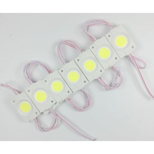 20pcs/lot 2018 New 2.4W injection COB LED Module with lens DC12V advertising light,Led Backlight For Channel Letters