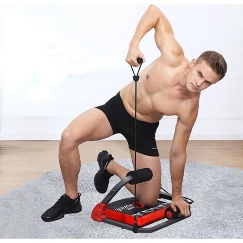 2021 Rowing Machine Sports Multi-Functional Body Shaping Machine Fitness Equipment Home Slimming Beauty Waist Sit-Ups