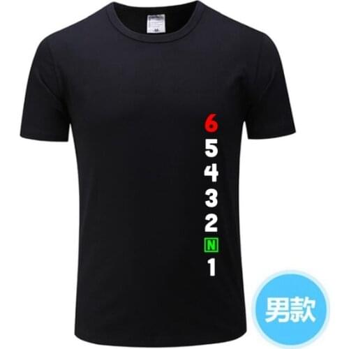 2021 Motorcycle Shift Gear 1N23456 Moto Men GSX 1N23456 T Shirt Motorcycle Mens Retro Tops TShirt Boy Women T Shirt 345