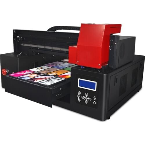 A3 UV Printer Automatic Fast Speed A3 Printing Machine For Phone Case Bottle Metal Wood Glass Machine with UV ink A3 Printer