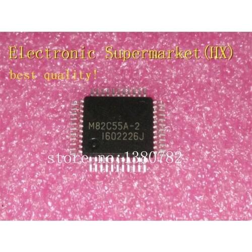 Free Shipping 50pcs/lots MSM82C55A-2 M82C55A-2 M82C55A M82C55 QFP-44 New original IC In stock
