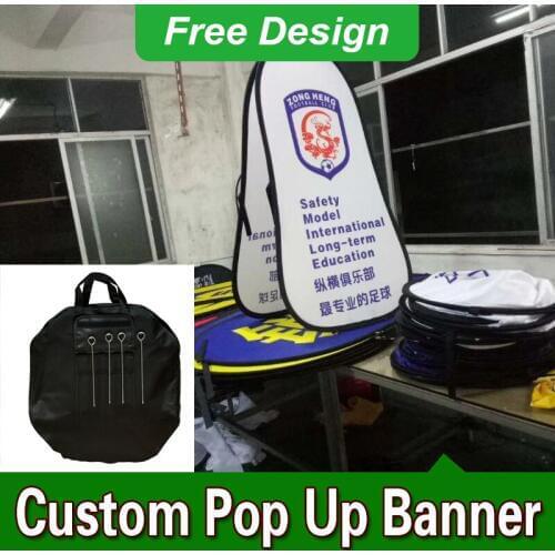 Free Design Free Shipping Horizontal A Frame Banner Custom Pop Up Banners Outdoor Pop Up Banner