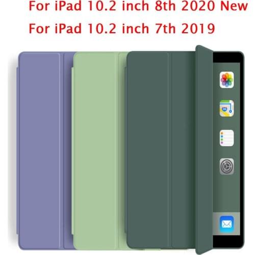 For iPad 10.2 inch 7th 8th Generation model A2270 A2197 A2198 Tablet Case for iPad 10.2 2019 2020 Protective Shell Auto Wake