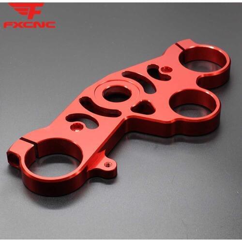 For Yamaha YZF R1 YZFR1 2004 - 2006 2004 2005 2006 CNC Aluminum Motorcycle Front Fork Lowering Triple Tree Upper Top Clamp FXCNC