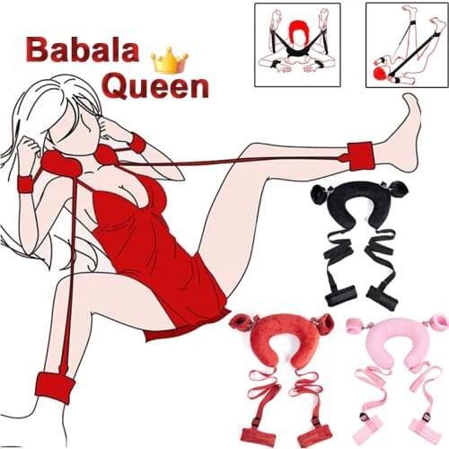 Adult Games Erotic Sex Toys for Women Couples Slave Collar BDSM Bondage Gear Handcuffs BDSM Shibari Rope Restraints Equipment
