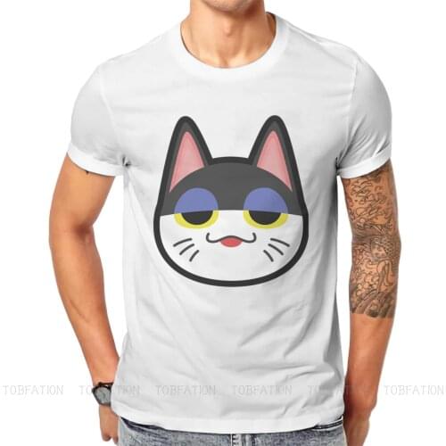 Animal Crossing Switch RPG Tom Resetti Bells Crewneck TShirts Punchy Distinctive Homme T Shirt Hipster Tops 6XL