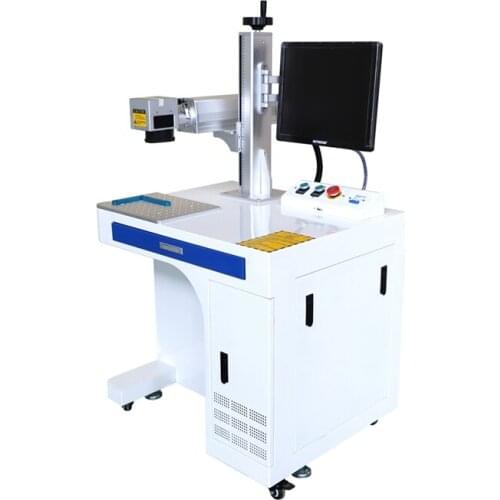 Hot Sell desktop Fiber 20W Laser Marker Air Cooling 110*110mm Fiber Laser Marking Machine