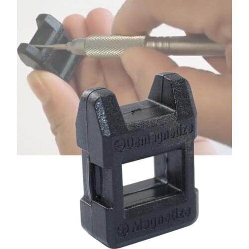 Magnetizer Demagnetizer Tool Compact Long Service Life Auxiliary Magnetization Demagnetizer Screw Bit for Screwdriver