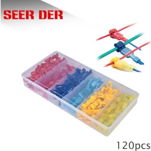 Wire Cable Connectors Terminals Crimp Scotch Lock Quick Splice Electrical /quick connect wire Crimp Kit Tool Set T-shape