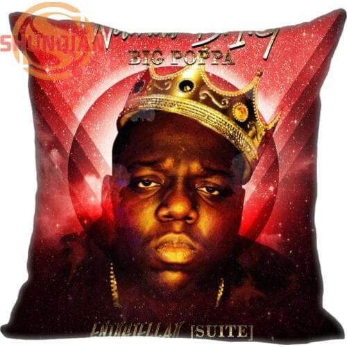 Best Notorious B.I.G. Pillowcase Wedding Decorative Pillow Cover Custom Gift For (Two Sides) Printed Pillow Cases A3.11