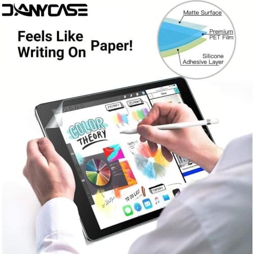 PET Matte 2020 iPad Air 4 Paperlike Flim For Apple iPad 10.9 Anti-Fingerprint Screen Protector For Tablet Drawing Painting Write