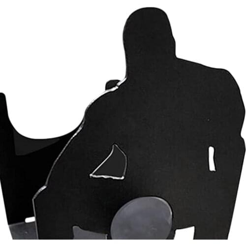 Metal Wine Rack Wine Stand Container Living Room Ornament Decoration Gift