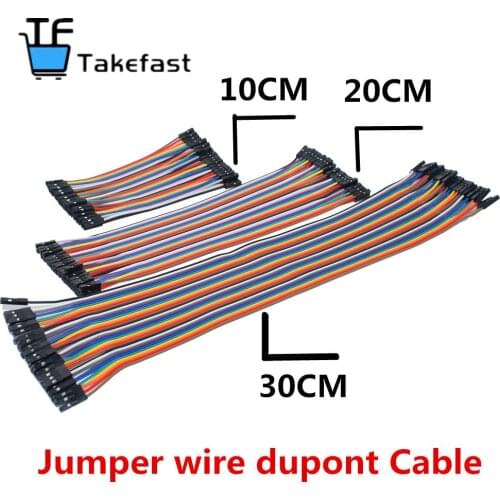 Dupont Line 10cm/20CM/30CM Male to Male+Female to Male + Female to Female Jumper Wire Dupont Cable for arduino DIY KIT