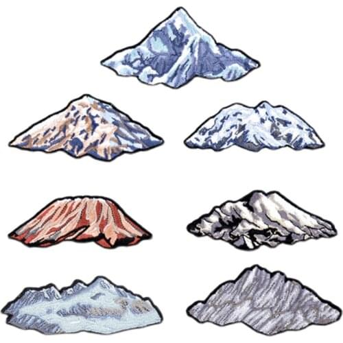 PEWTAC Highest Peak Of The Seven Continents Mount Everest Volcano Snow Mountain Magic Sticker Armband