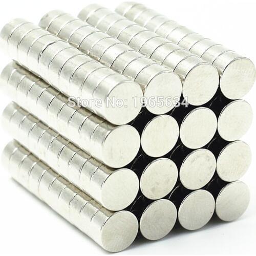 50pcs Neodymium N35 Dia 6mm X 3mm Strong Magnets Tiny Disc NdFeB Rare Earth For Crafts Models Fridge Sticking magnet 6x3mm