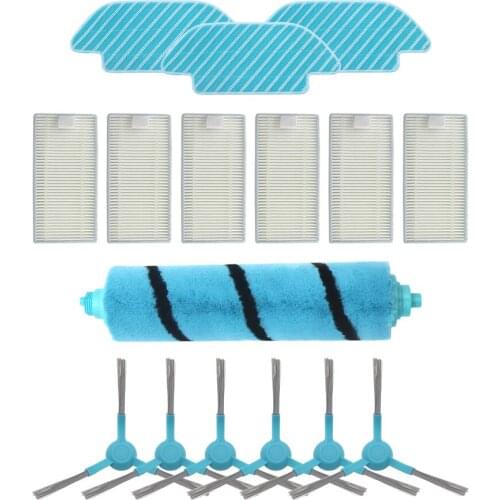 Replacement roller brush side brush mop for Cecotec Conga 4090 vacuum cleaner robot sweeper conga 4090 refills