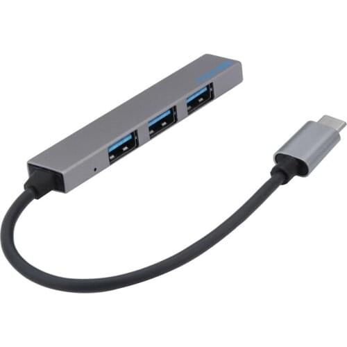USB Hub 3.0 High Quality Type-C to 4 USB C Hub Extender Ultra-thin Mini Portable 4-port usb type C Hub