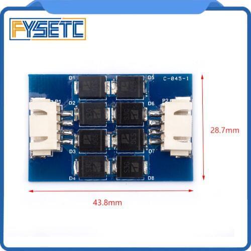 1PC TL-smoother PLUS Addon Module Motor-Smoother- V2 For 3D Pinter Motor Drivers Motor Driver Terminator MK8 I3