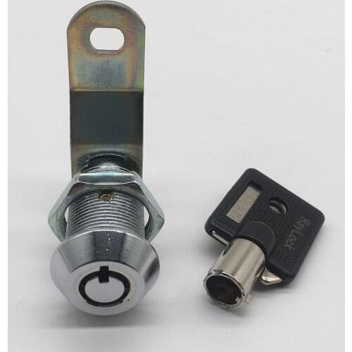 10 pieces 25mm zinc alloy die cast cylinder furniture cabinet cam lock