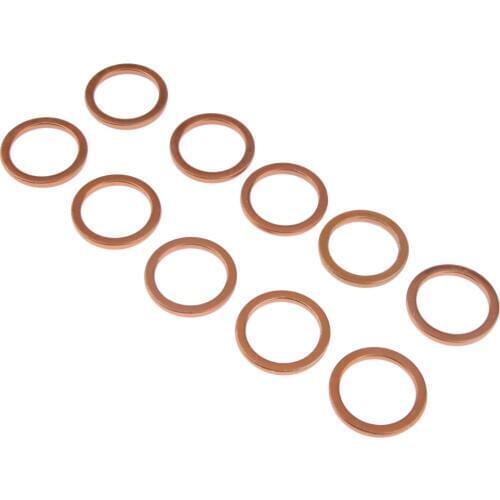 10pcs Exhaust Pipe Muffler Header Gasket Seal O-Ring for Honda CG125 125CC