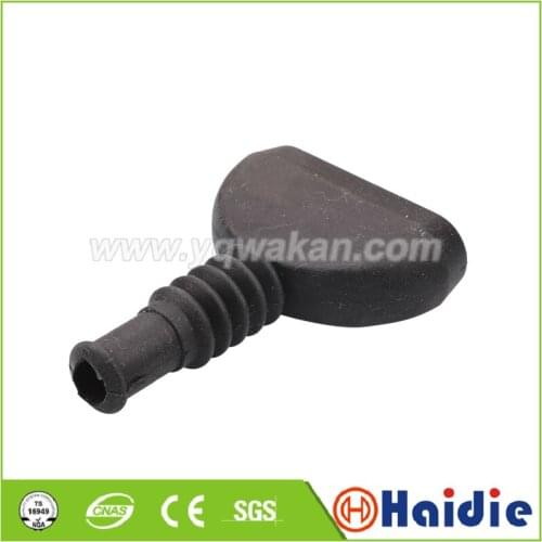 Free shipping 5pcs 6 way superseal rubber connector boot for Tyco 1.8 series, connector rubber boots cover cap
